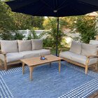 Summerton 48'' Teak Outdoor Coffee Table & Reviews | Birch Lane